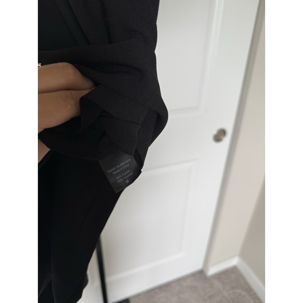 Jenni Kayne Crepe Black Shift Dress Size M - Picture 5 of 5